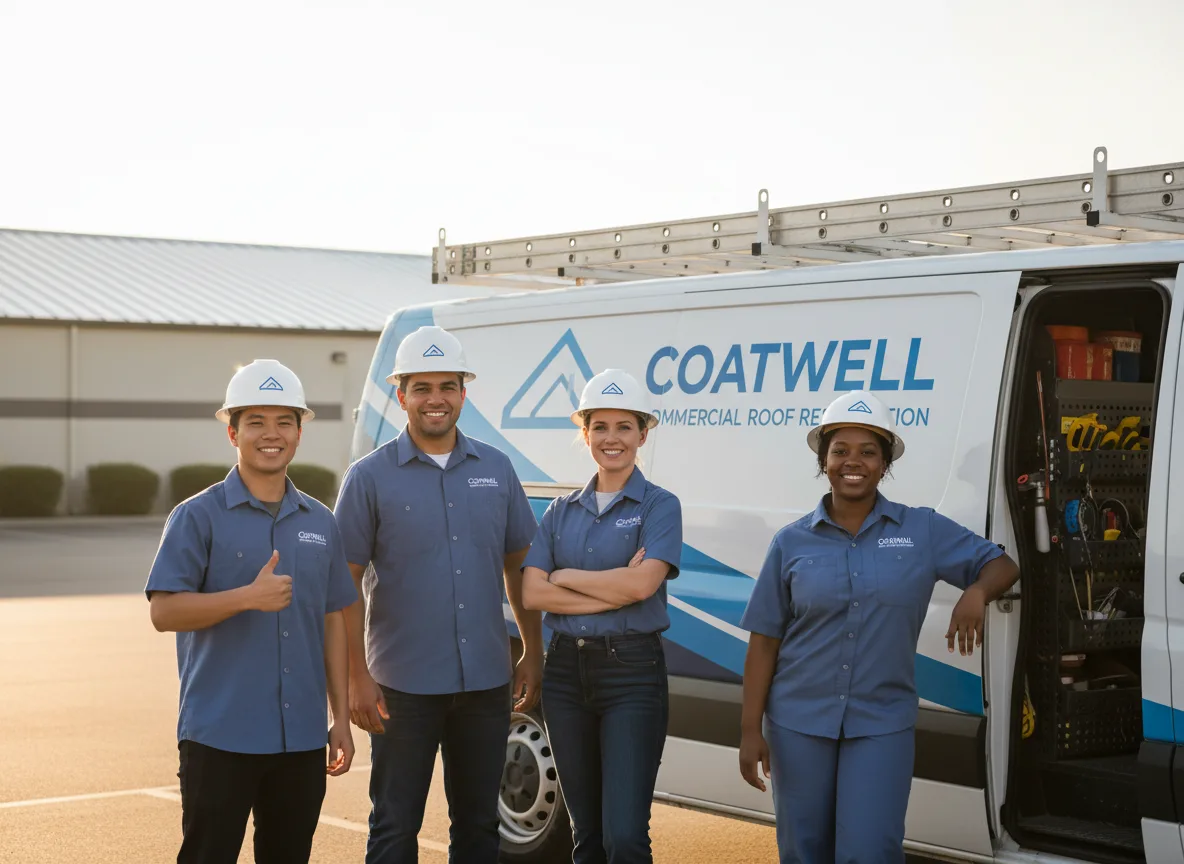 Commercial roof coating company in Bear, DE